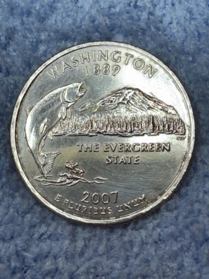 2007-D - Washington - U.S. State Quarter - Image 2 of 2