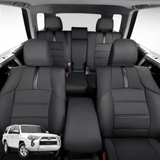 Seat Covers For Toyota 4runner 2011-2024 Full Set Waterproof Custom Fit