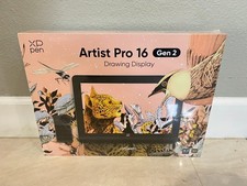 New XP-Pen Artist Pro 16 Gen 2 16" Graphics Drawing Tablet MD160QH 2560 X 1600