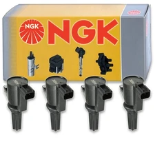 4 pc NGK 48678 U5031 Ignition Coils for XW4Z-12029-AA XR842741 XR82913 hp