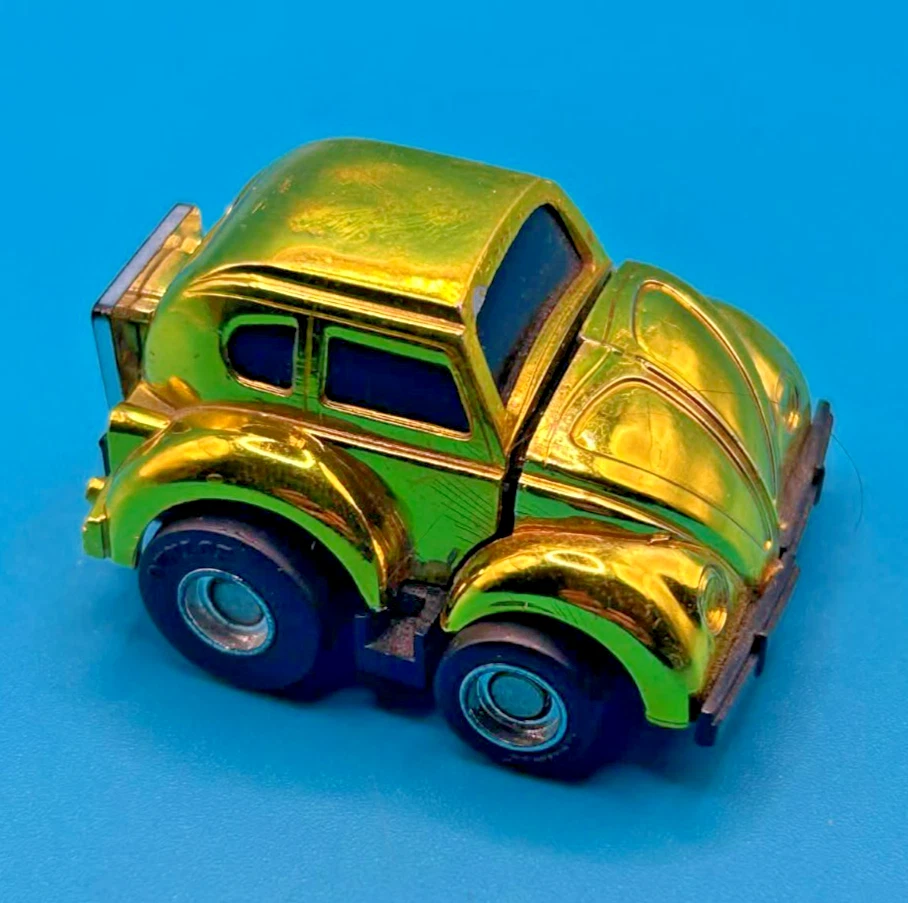 Transformers G2 Bumblebee METALLIC GOLD 1993 Hasbro Vintage Figure 2 - Image 2 of 2
