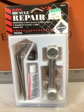 Huffy Bicycle Repair Tool Kit - Tire Levers, Valve Caps, Patches, Cement, Wrench