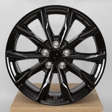 New 18 x 7.5Inch Gloss Black Replacement Wheel Rim For Honda CR-V 2023 2024 2025