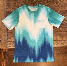 Wonder Nation Boys Blue Turquoise Pocket T Shirt Size XL 14-16 NWOT