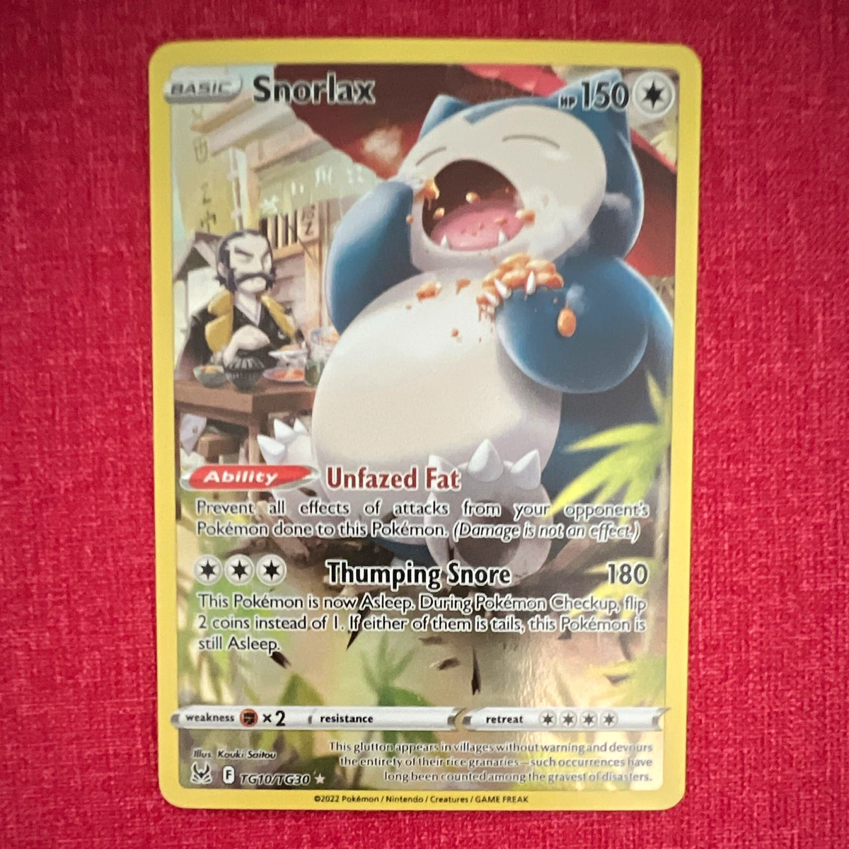 snorlax pokemon card price V 141/202 Sword & Shield Rare Holo Near Mint Colorless Collapse (120) This Pokemon is now Asleep. Snorlax Pokmon TCG Cards for
