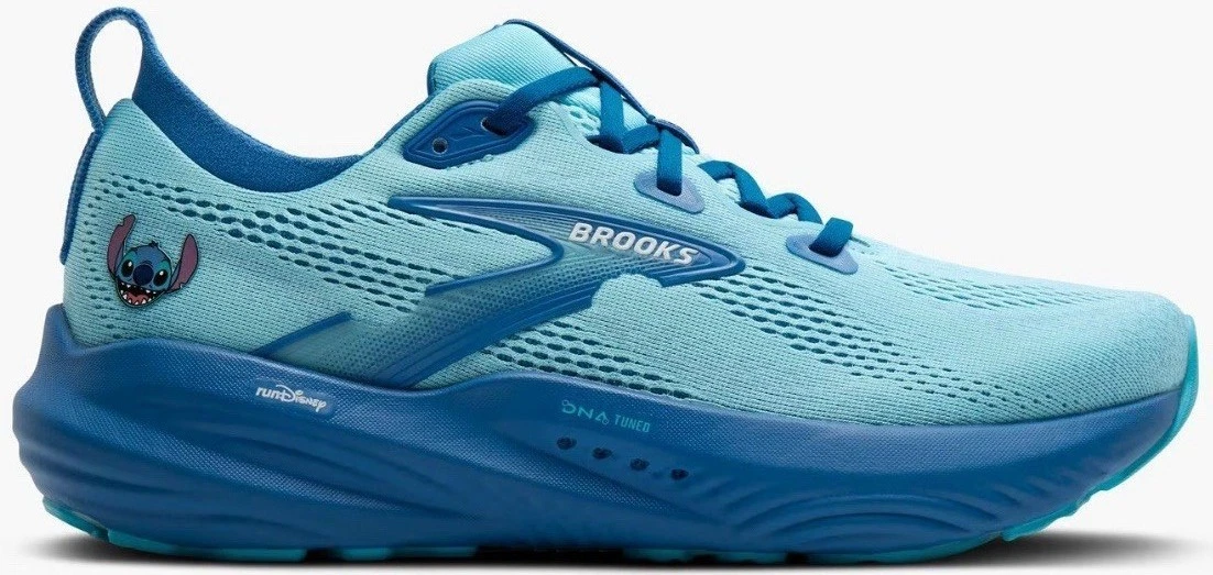 Brooks Glycerin 22 Run Disney Stitch Mens Size 12.5 Blue Running Shoes Limited RunDisney x Brooks Glycerin 22 Stitch W for sale | eBay main image 4