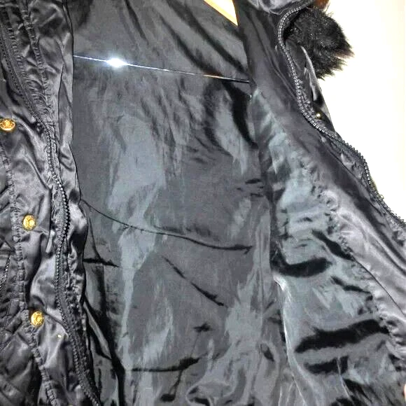 ST5BSM - Hustler Hardcore WOMAN'S COAT Sz M Vest Jacket Woman's Bomber Jacket - Image 4 of 4