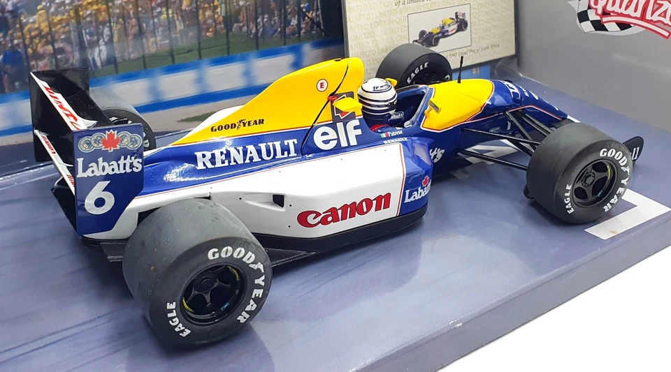Quartzo 1/18 Scale 18321 - Williams FW14B #6 Grand Prix of South Africa 1992 - Image 2 of 4