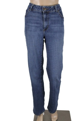 LEE Modern Series Women's 10/12 (33 x 31) Curvy Fit Boot Cut Stretch Jeans GUC - Picture 2 of 12