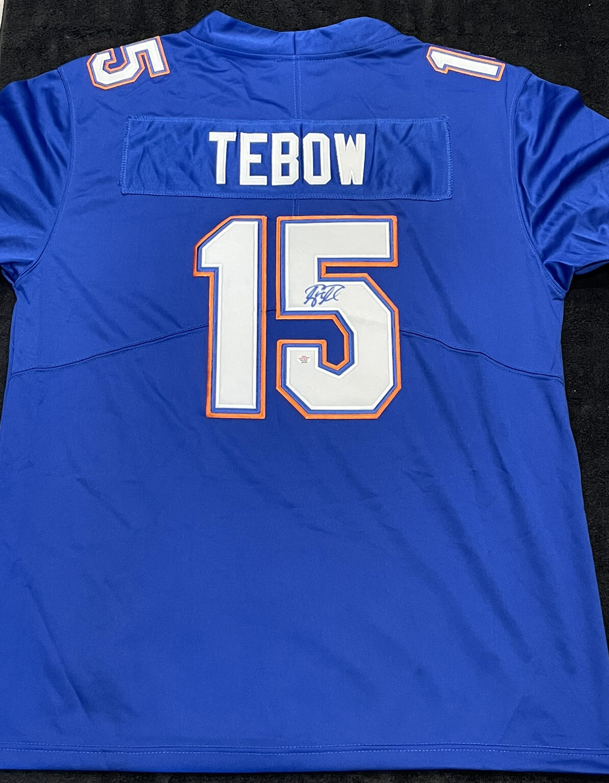 Tim Tebow Signed Autographed Florida Gators Football Jersey COA Tim Tebow Signed Autographed Florida Gators Football Jersey COA
