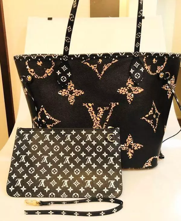 Louis Vuitton Neverfull MM Jungle Collection, Women's Fashion