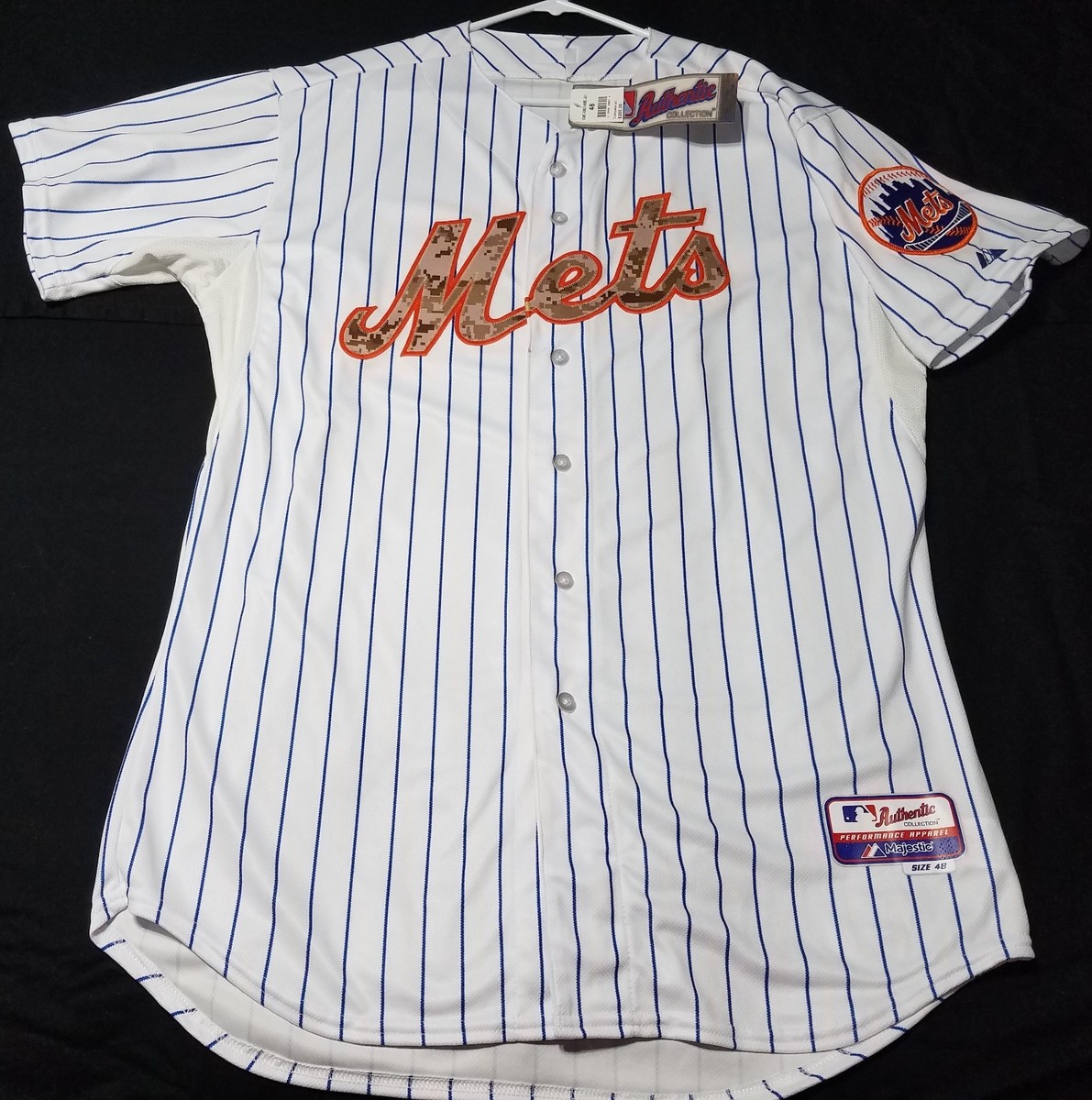 Majestic AUTHENTIC, SIZE 48 XL, NEW YORK METS COOL BASE, USMC