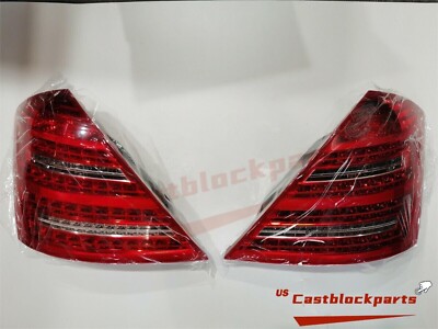 Facelift LED Headlights+Taillights W221 S Class S550 S63 For 07-09