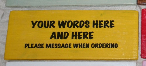 Personalised Mud Kitchen Sign Plaque Kids Marker Font Or Any Words - Picture 71 of 78
