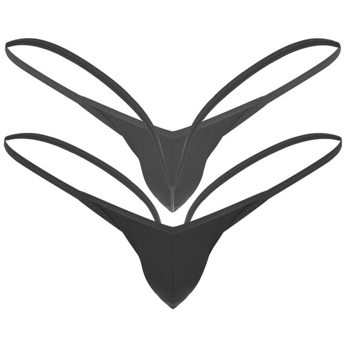 Men's Sexy Micro Briefs Underwear Mini String Bikini Thongs G-string Underpants - Picture 23 of 54