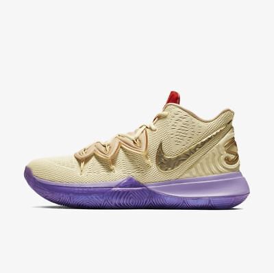 purple and gold kyrie 5