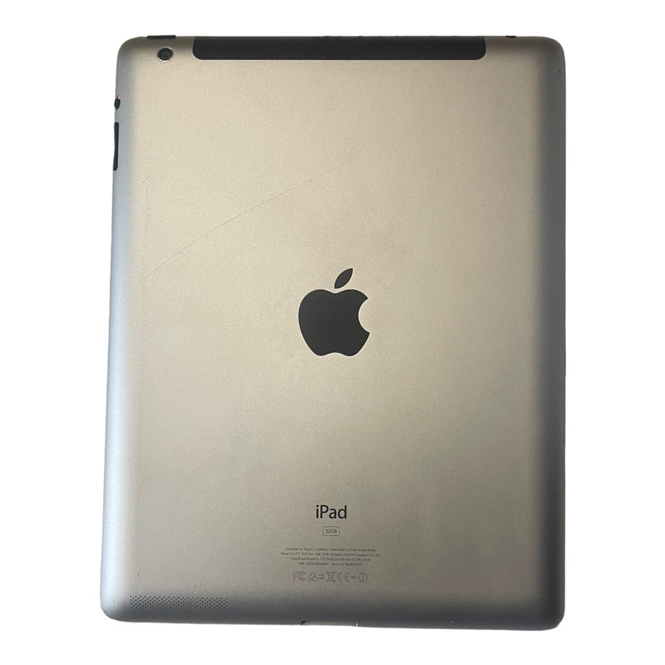 Apple iPad 3 32GB, Wi-Fi + Cellular - White (A1430) Unlocked & Tested - Image 3 of 3