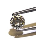 GIA loose certified .50ct SI1 I round Natural brilliant diamond estate vintage — photo 3