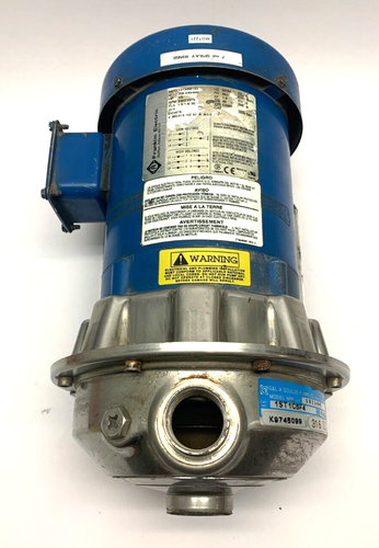 Goulds 1ST1C5F4 NPE Series Centrifugal Pump 1 x 1-1/4-6 3450/2875 RPM 1/2 HP - Picture 4 of 12