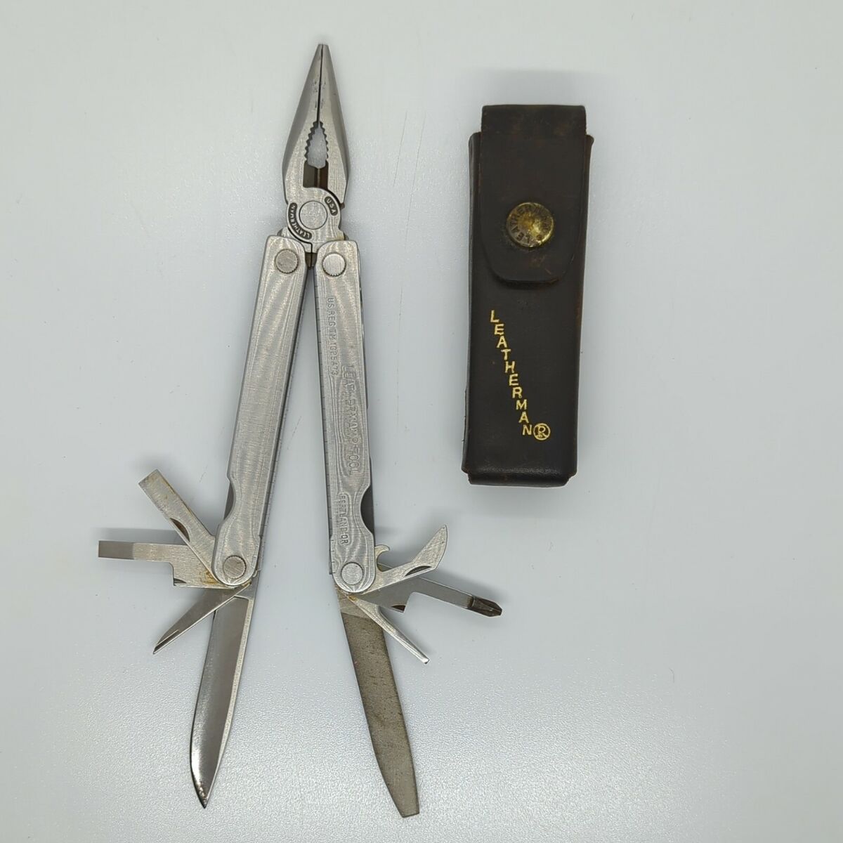 Vintage Original Leatherman Pocket Survival Tool PST w Vintage Original Leatherman Pocket Survival Tool PST w