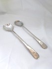 SHEFFIELD ENGLAND  2 Piece Silver Plated Fork & Spoon Salad Serving Set