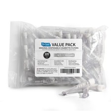 TarGard Original Cigarette Filters - Clear - Bulk Bag of 100 Filters