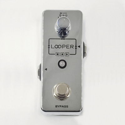 Eleca Looper Effect Pedal Chrome, MLP-1-C
