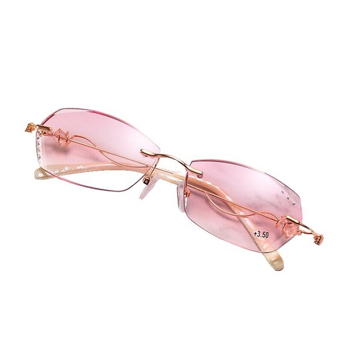 NWT TruVintage 90\'s Lady Fashion Oval Combo Reading Glasses (Gold/Black) NWT Vintage 90 main image 3