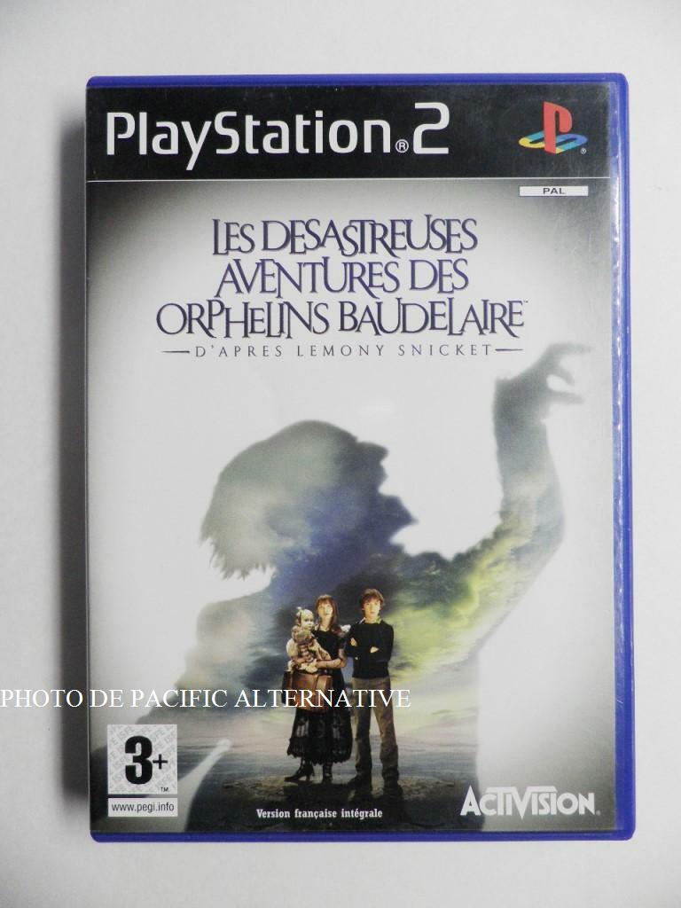 jeu LES DESASTREUSES AVENTURES DES ORPHELINS BAUDELAIRE pour playstation 2 PS2