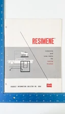 Vintage Monsanto Product Information Bulletin Paper Pamphlet Employee Manual