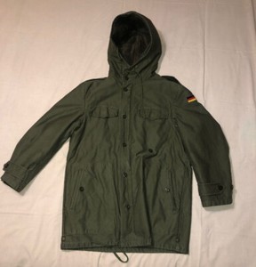 heavy military jacket