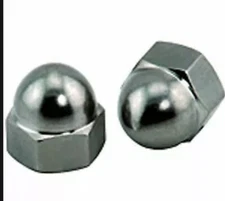 Stainless Steel Cap Acorn Hex Nuts UNC 1/4-20 (Qty 50) 1/4 X 20
