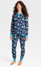 Wondershop Women's Hanukkah Lions Pajama 2-Piece Set Cotton - Multiple Sizes