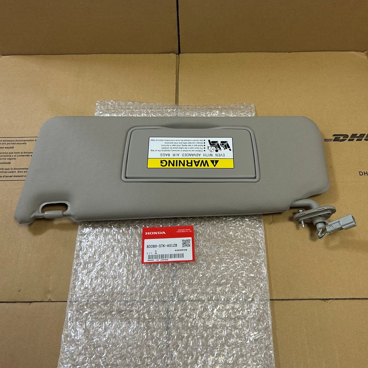Genuine Acura Sun-Visor Assembly L *NH556L* (Grayge) 83280