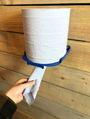Centrefeed Blue Roll Wall Mounted Dispenser Paper Towel Holder Cleaning Supplies - Image 1 of 4