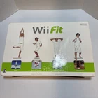 New Nintendo Wii Fit Balance Board + Game Disc + Original Box - Open Box