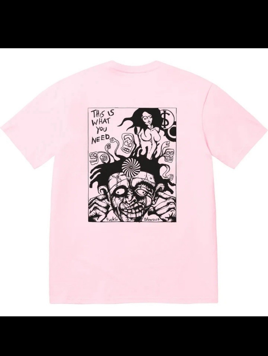 新品シュプリームSupreme Fuckin Blowout Tee  Supreme Fuckin Blowout Rob Zombie Tee Pink Size: Extra Large | eBay