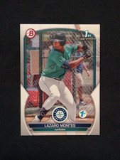🔥 LAZARO MONTES 🔥 2023 Bowman Prospects RC #BP-58 MARINERS BEAST