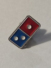 Domino's Pizza "Tile Logo" ENAMEL Pin, Hat Pin, Shirt Pin