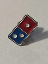 Domino's Pizza "Tile Logo" ENAMEL Pin, Hat Pin, Shirt Pin