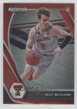 2021-22 Panini Prizm Draft Picks Red Prizm 212/299 Mac McClung #39 0c3