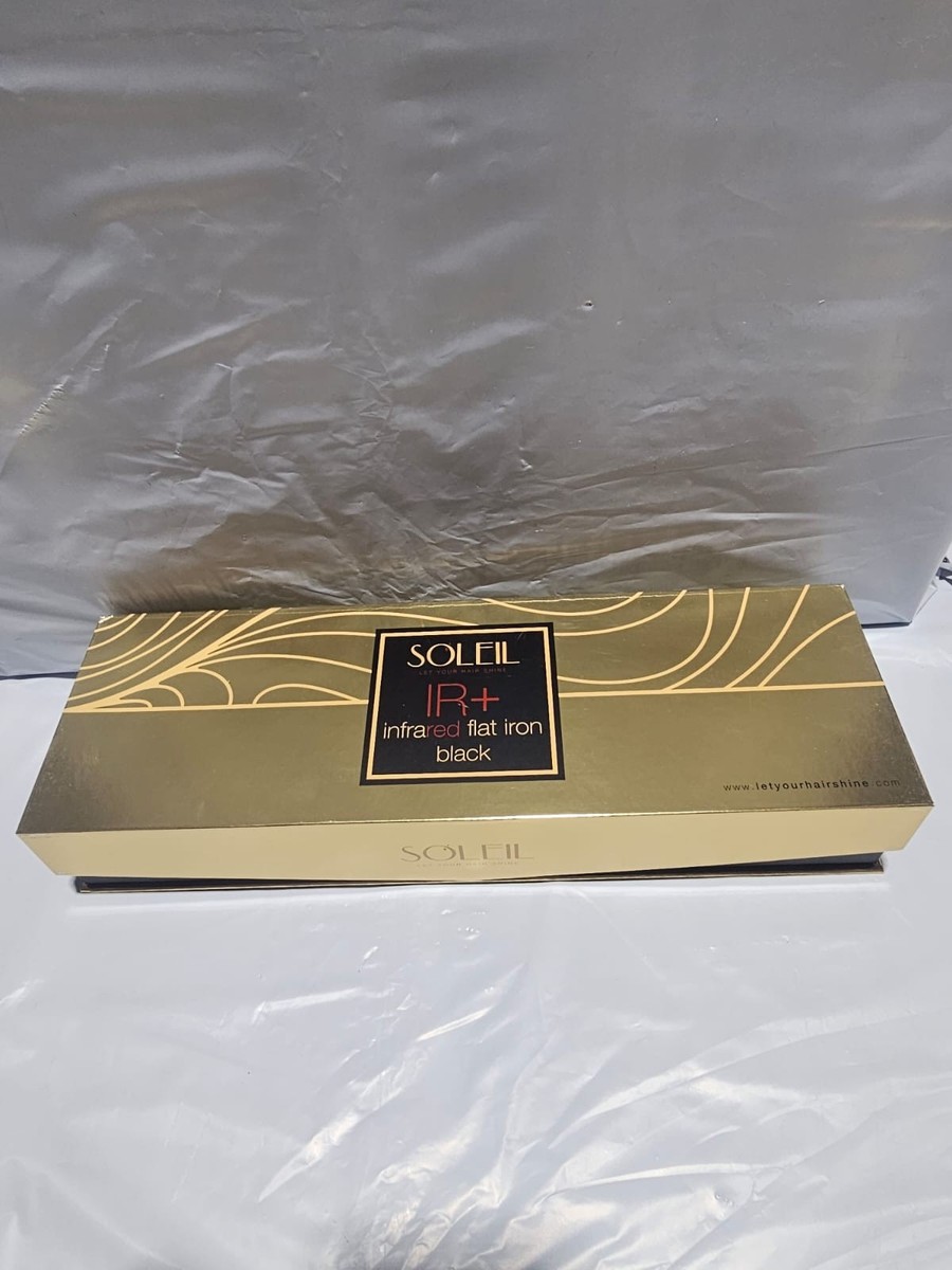 Soleil Flat Iron IR Black for sale online | eBay