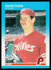 1987 Fleer #174 Kevin Gross Glossy - NM+