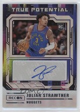2023 Panini Recon True Potential Signatures 115/149 Julian Strawther Auto 0rd2