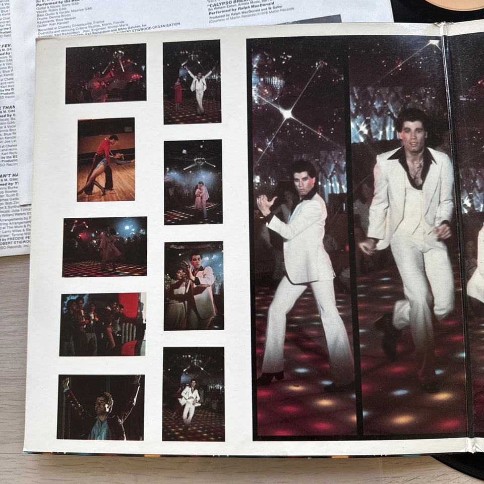 Saturday Night Fever Original Soundtrack 1977 1st US Press Complete W/OG Sleeves - Image 3 of 4