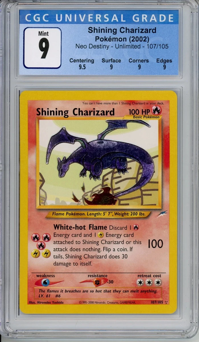 Charizard Pokémon TCG Neo Destiny Individual Collectible Card Game