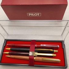 Japanese Showa Retro PILOT Pen Set Vintage Collectible Japan