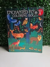 The Enchanted Forest Coloring Book by Maria Brzozowska Paperback Book