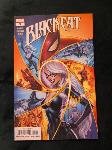 BLACK CAT #5 J SCOTT CAMPBELL VARIANT SPIDER-MAN 1