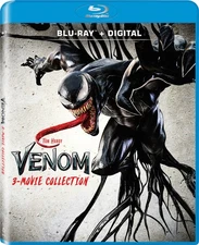 Venom 3 Movie Collection (Blu-ray + Digital) New